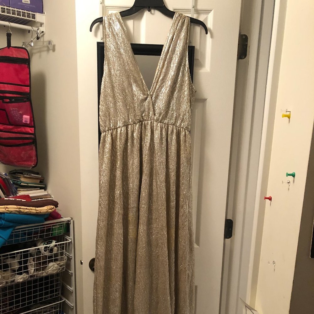 Gold Dress - Lulu's